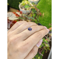 1.32 Ct. Purple Spinel from Ceylon (Sri Lanka) Life Style