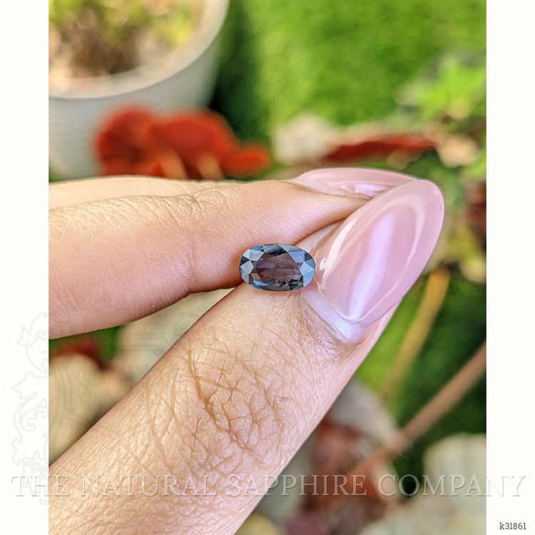 0.90 Ct. Bluish Purple Spinel from Ceylon (Sri Lanka)