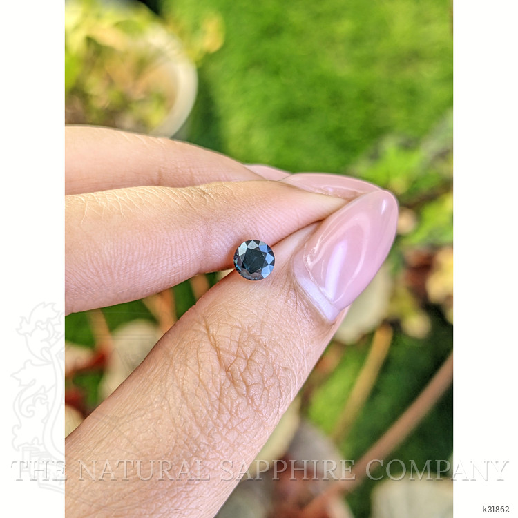 0.74 Ct. Greenish Blue Spinel from Ceylon (Sri Lanka)