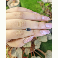 0.70 Ct. Purplish Blue Spinel from Ceylon (Sri Lanka) Life Style