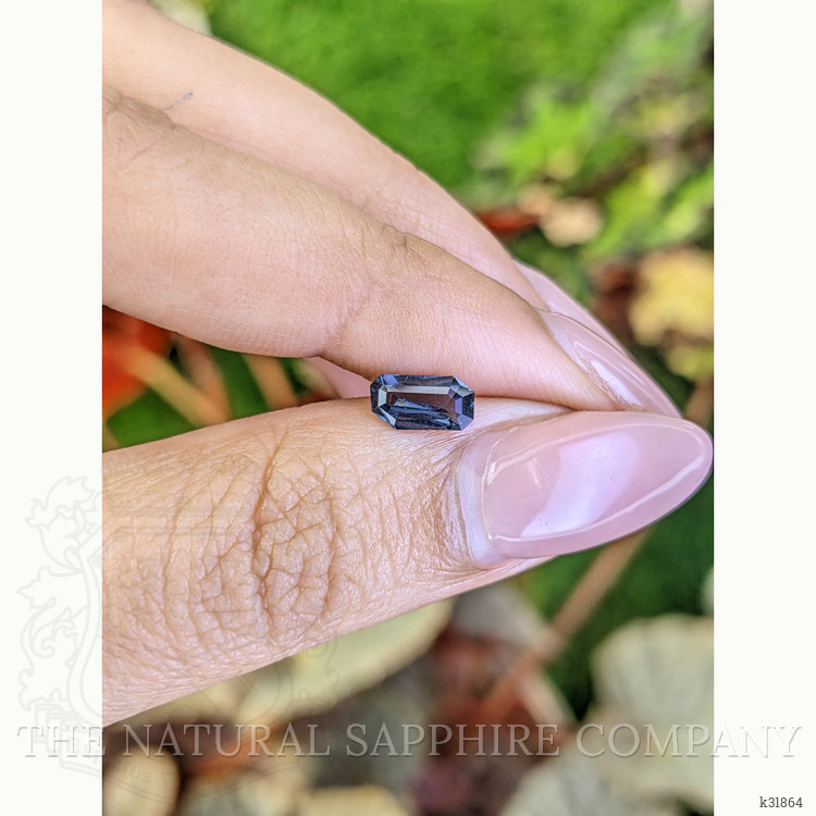 0.70 Ct. Purplish Blue Spinel from Ceylon (Sri Lanka)