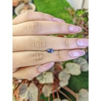 0.57 Ct. Purplish Blue Spinel from Ceylon (Sri Lanka) Life Style