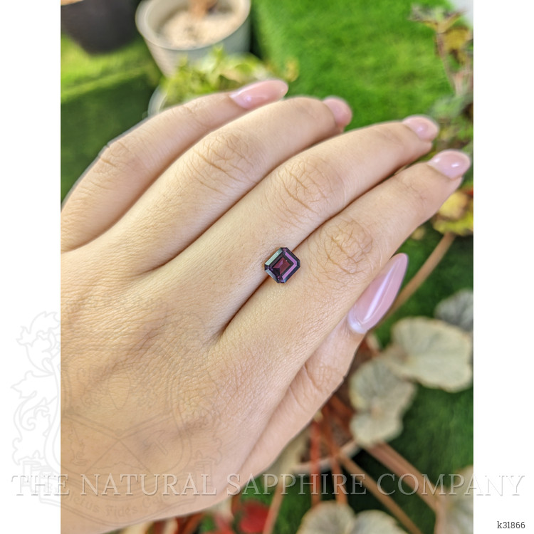 1.38 Ct. Purplish Pink Spinel from Ceylon (Sri Lanka)