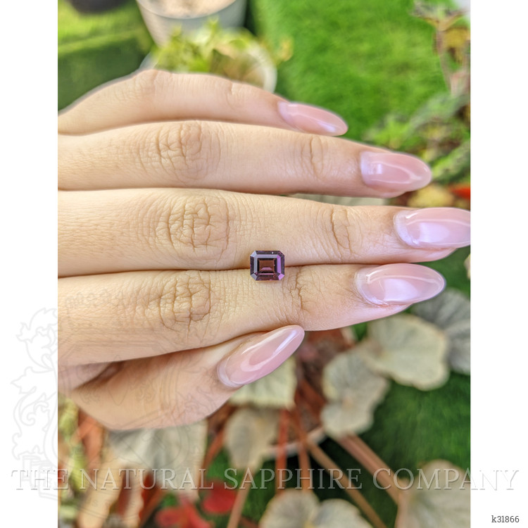 1.38 Ct. Purplish Pink Spinel from Ceylon (Sri Lanka)