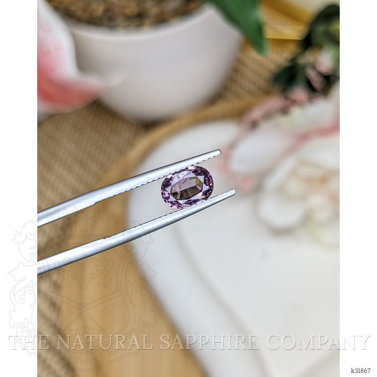 1.17 Ct. Purplish Pink Spinel from Ceylon (Sri Lanka)
