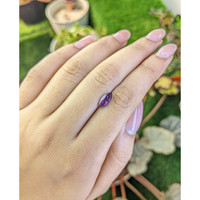 1.32 Ct. Pinkish Purple Spinel from Ceylon (Sri Lanka) Life Style