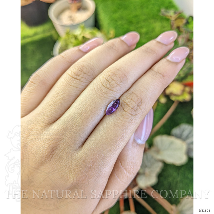 1.32 Ct. Pinkish Purple Spinel from Ceylon (Sri Lanka)