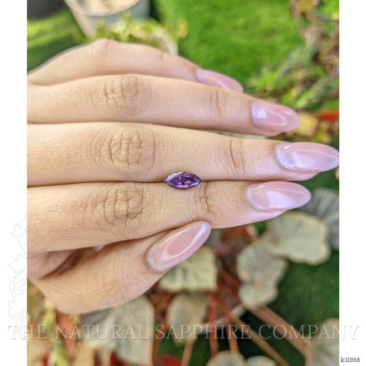 1.32 Ct. Pinkish Purple Spinel from Ceylon (Sri Lanka)