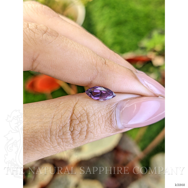 1.32 Ct. Pinkish Purple Spinel from Ceylon (Sri Lanka)