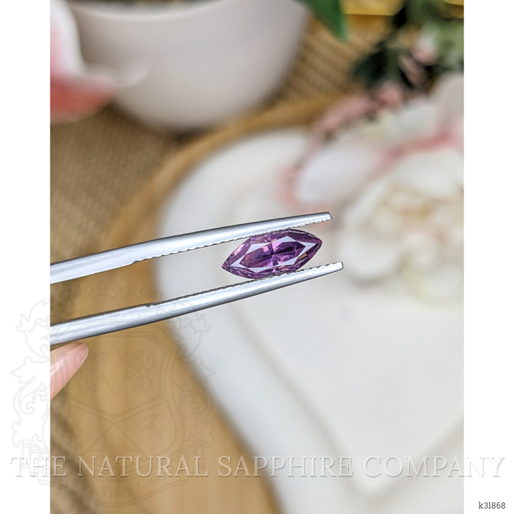 1.32 Ct. Pinkish Purple Spinel from Ceylon (Sri Lanka)