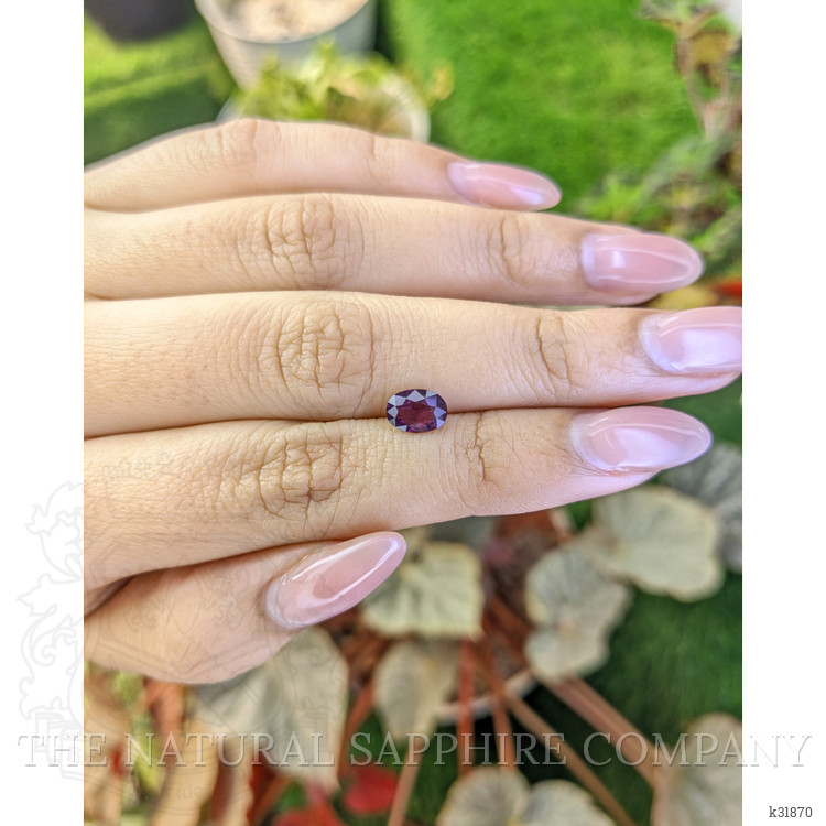 1.01 Ct. Purplish Pink Spinel from Ceylon (Sri Lanka)