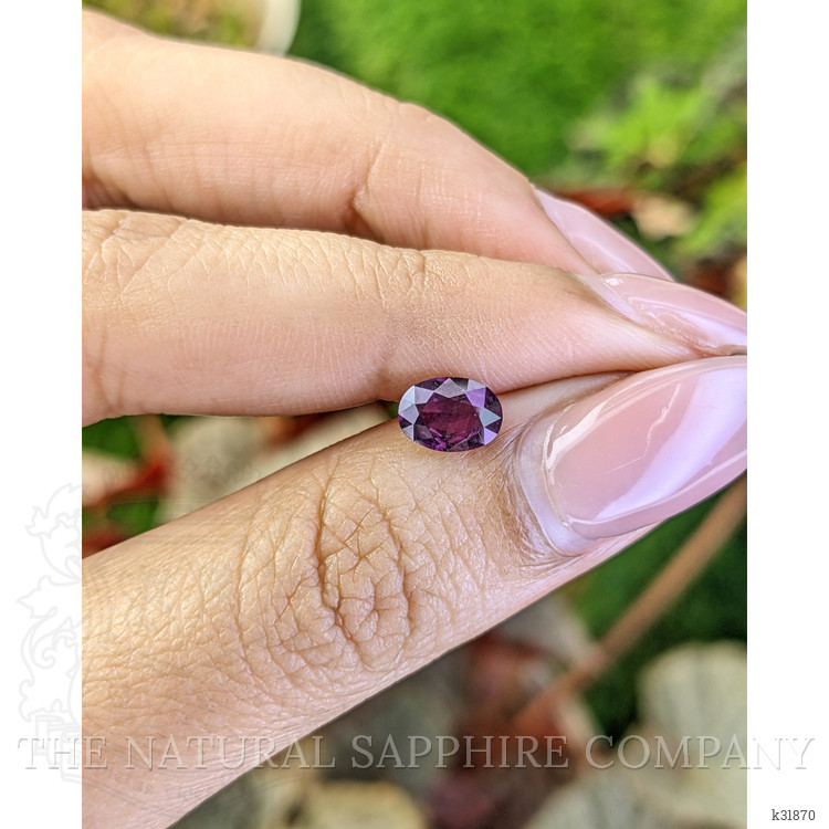 1.01 Ct. Purplish Pink Spinel from Ceylon (Sri Lanka)