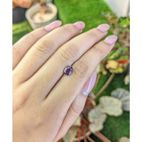 1.01 Ct. Purplish Pink Spinel from Ceylon (Sri Lanka) Life Style