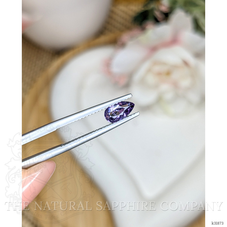 0.77 Ct. Purple Spinel from Ceylon (Sri Lanka)