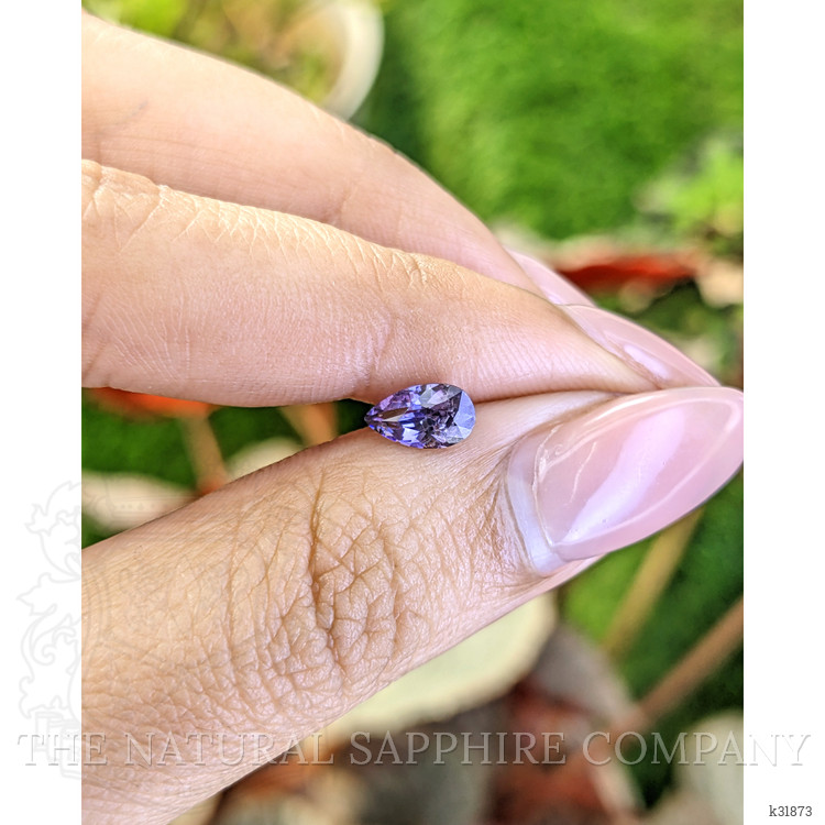 0.77 Ct. Purple Spinel from Ceylon (Sri Lanka)