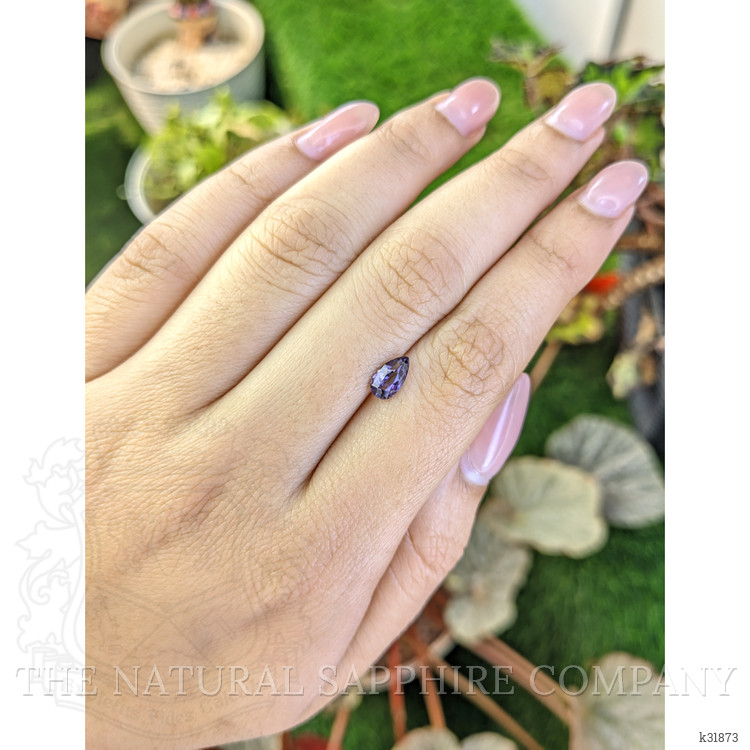 0.77 Ct. Purple Spinel from Ceylon (Sri Lanka)