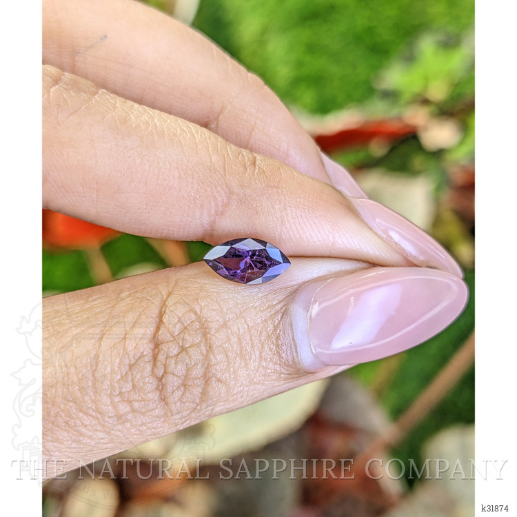 1.07 Ct. Purple Spinel from Ceylon (Sri Lanka)