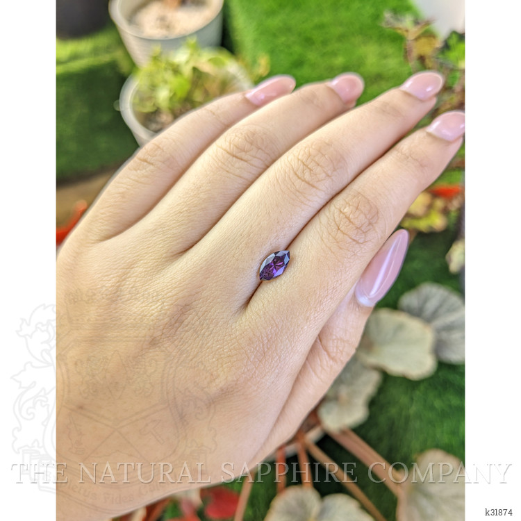 1.07 Ct. Purple Spinel from Ceylon (Sri Lanka)