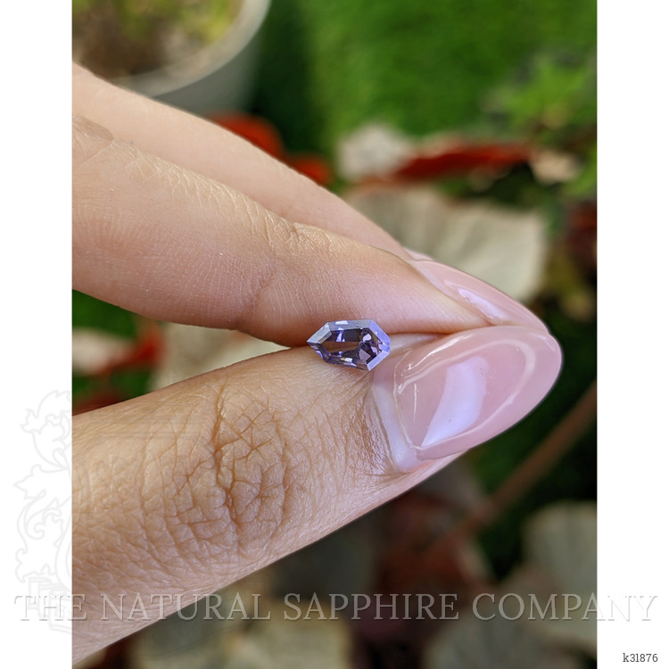 0.77 Ct. Purple Spinel from Ceylon (Sri Lanka)