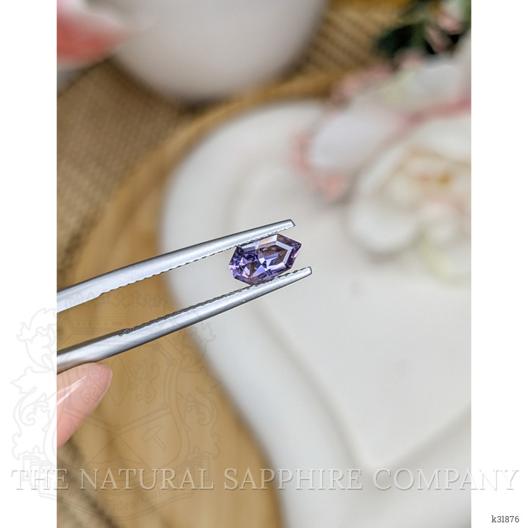 0.77 Ct. Purple Spinel from Ceylon (Sri Lanka)
