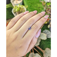 0.77 Ct. Purple Spinel from Ceylon (Sri Lanka) Life Style