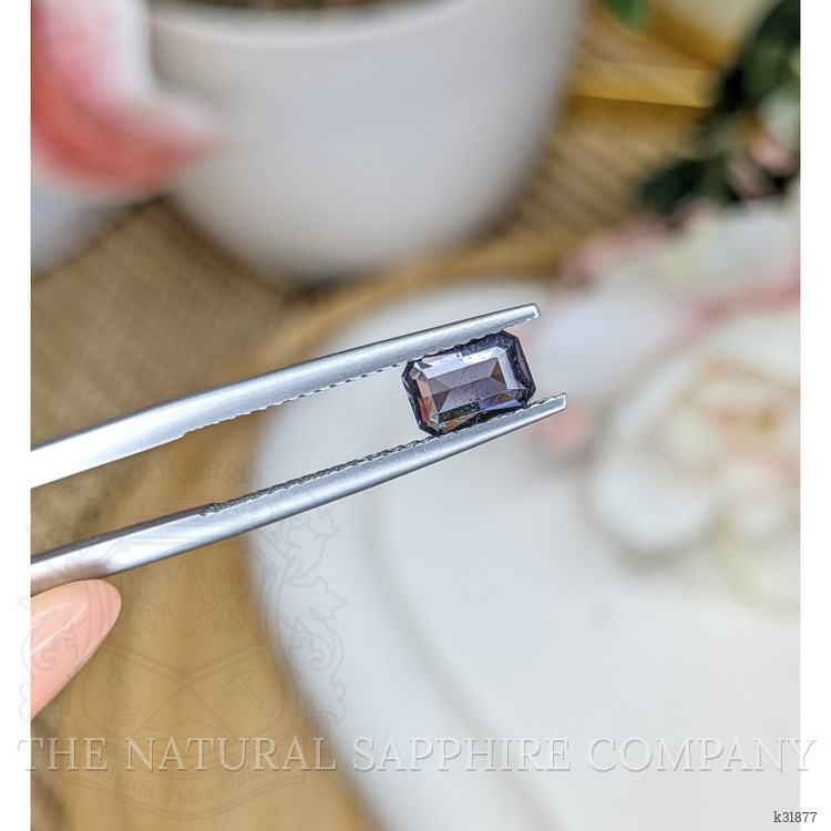 0.78 Ct. Purple Spinel from Ceylon (Sri Lanka)