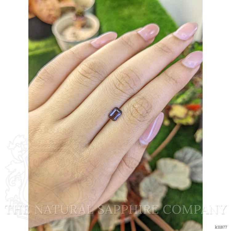 0.78 Ct. Purple Spinel from Ceylon (Sri Lanka)
