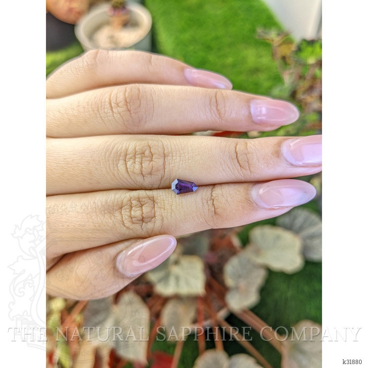 0.82 Ct. Pinkish Purple Spinel from Ceylon (Sri Lanka)