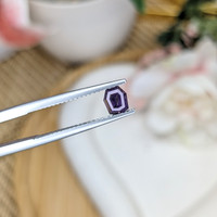 0.71 Ct. Bluish Purple Spinel from Ceylon (Sri Lanka) Life Style