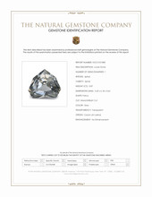 0.87 Ct. Grey Spinel from Ceylon (Sri Lanka) Scan Report