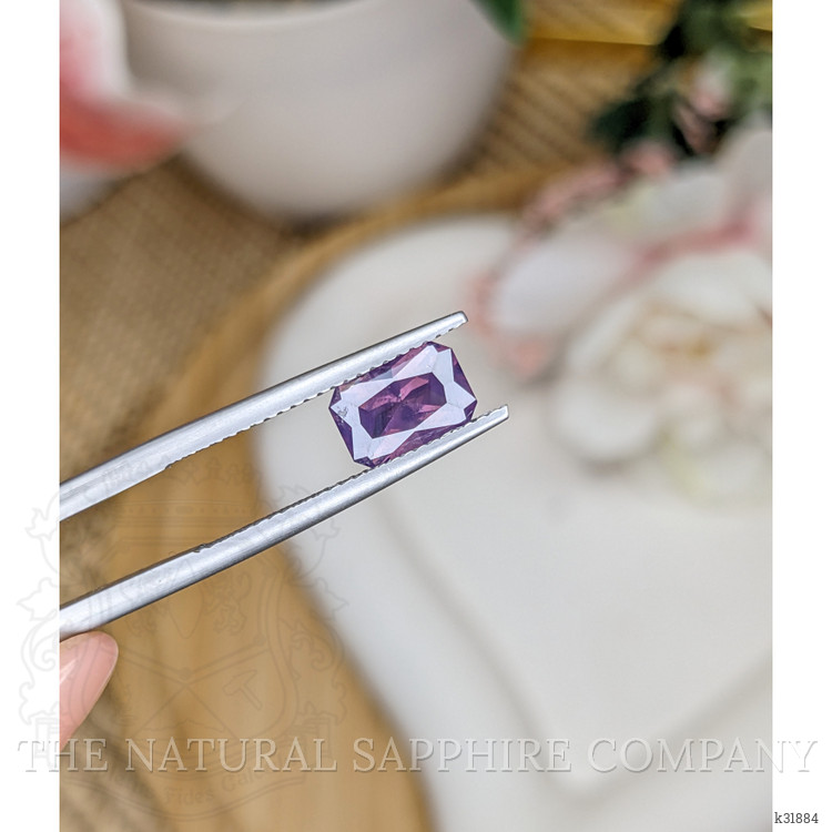 1.53 Ct. Pinkish Purple Spinel from Ceylon (Sri Lanka)