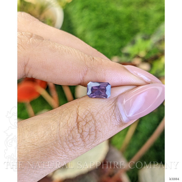 1.53 Ct. Pinkish Purple Spinel from Ceylon (Sri Lanka)
