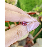 1.10 Ct. Purplish Pink Garnet from Ceylon (Sri Lanka) Life Style