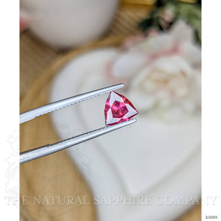 1.31 Ct. Purplish Pink Garnet from Ceylon (Sri Lanka)