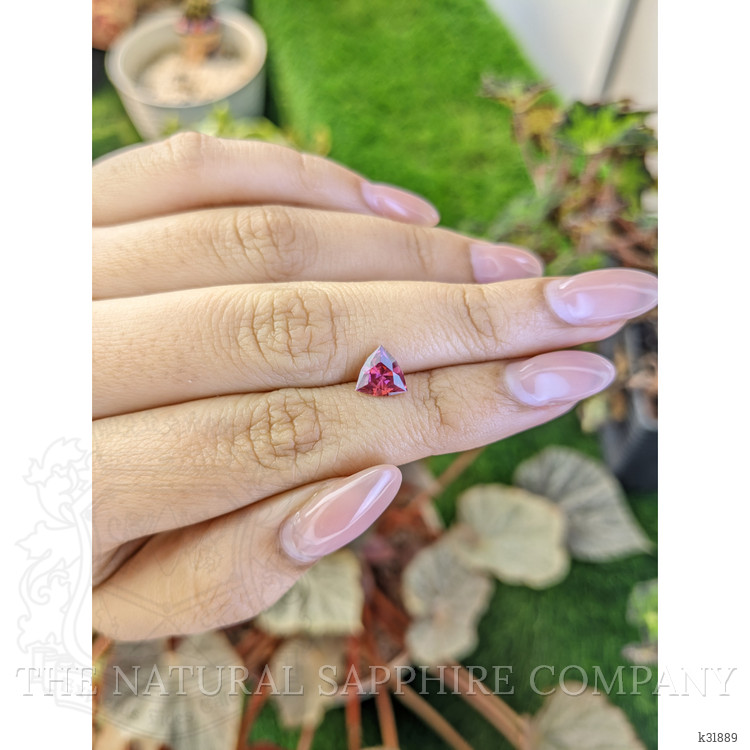 1.31 Ct. Purplish Pink Garnet from Ceylon (Sri Lanka)