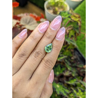 4.22 Ct. Green Tourmaline from Ceylon (Sri Lanka) Life Style