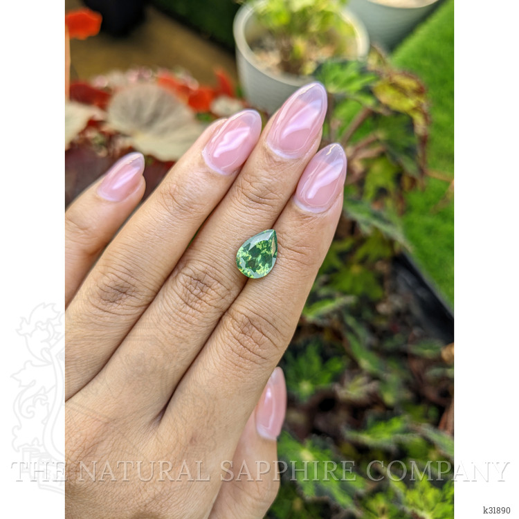 4.22 Ct. Green Tourmaline from Ceylon (Sri Lanka)