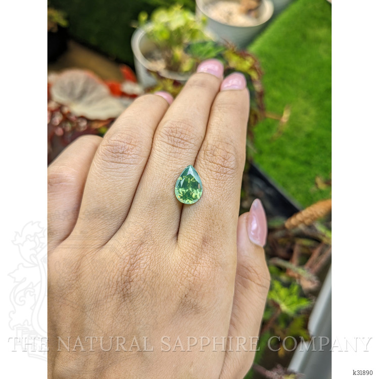 4.22 Ct. Green Tourmaline from Ceylon (Sri Lanka)