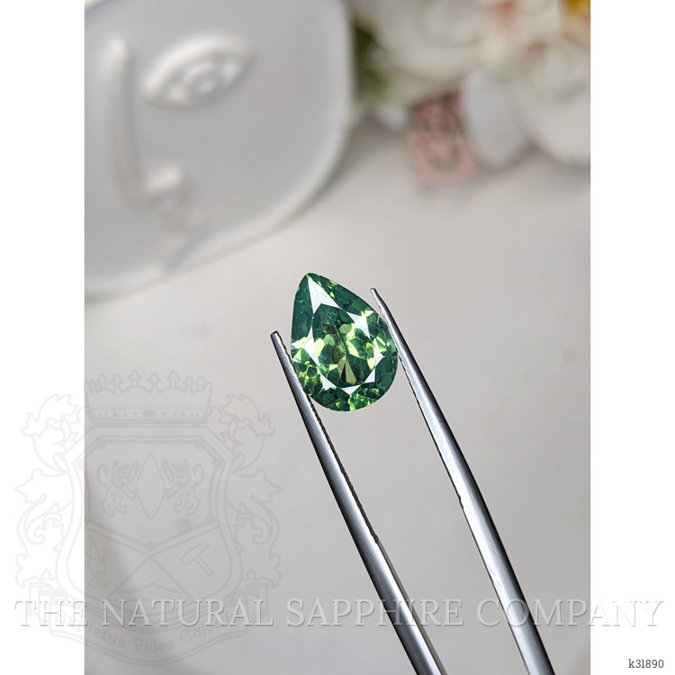 4.22 Ct. Green Tourmaline from Ceylon (Sri Lanka)