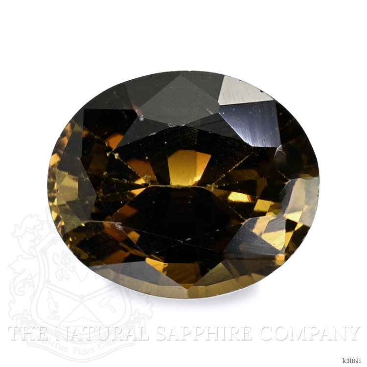 3.27 Ct. Yellowish Brown Tourmaline from Ceylon (Sri Lanka)