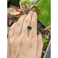 3.27 Ct. Yellowish Brown Tourmaline from Ceylon (Sri Lanka) Life Style