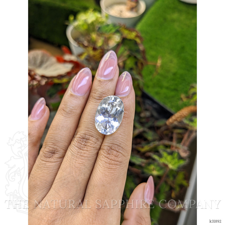 15.63 Ct. White Quartz from Brazil