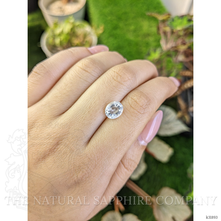 2.35 Ct. White Topaz from Brazil