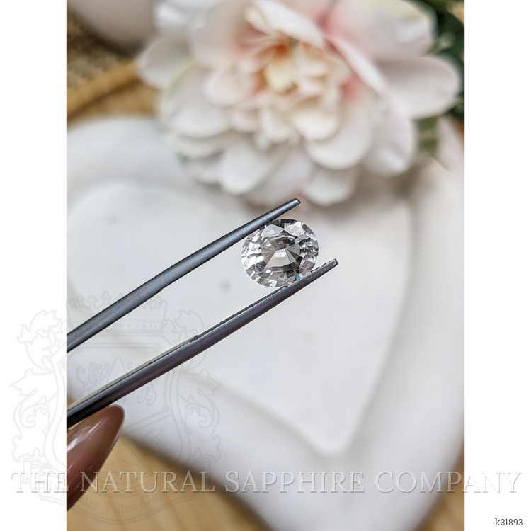 2.35 Ct. White Topaz from Brazil
