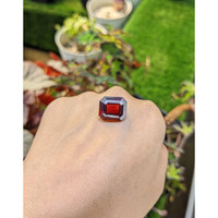 14.26 Ct. Red Almandine Garnet from Ceylon (Sri Lanka) Life Style