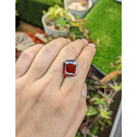 14.26 Ct. Red Almandine Garnet from Ceylon (Sri Lanka) Life Style