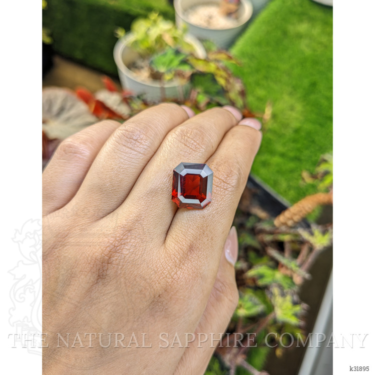 14.26 Ct. Red Almandine Garnet from Ceylon (Sri Lanka)