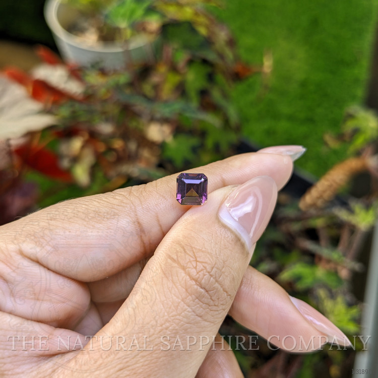 1.96 Ct. Purple Spinel from Ceylon (Sri Lanka)