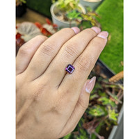 1.96 Ct. Purple Spinel from Ceylon (Sri Lanka) Life Style