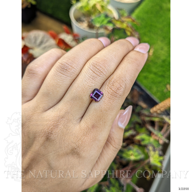 1.96 Ct. Purple Spinel from Ceylon (Sri Lanka)